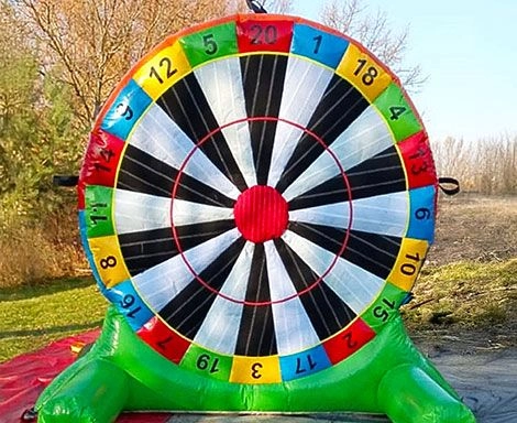 Wynajem dmuchanego Dartu w Łodzi 