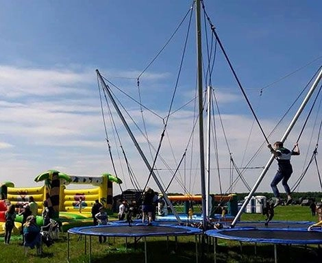 Wynajem Eurobungee Łódź - PARTY LAND