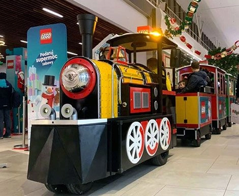 Wynajem mini kolejki turystycznej w Łodzi