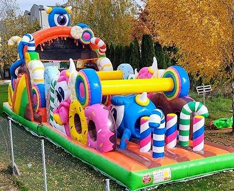 Wynajem toru przeszkód Potworki w Łodzi 