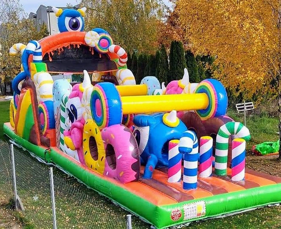 Wynajem toru przeszkód Potworki w Łodzi